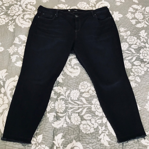 Kut from the Kloth Release Hem Skinny Ankle Jeans - Picture 2 of 6